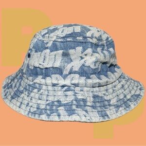 Supreme Fat Tip Jacquard Denim Crusher (S/M)